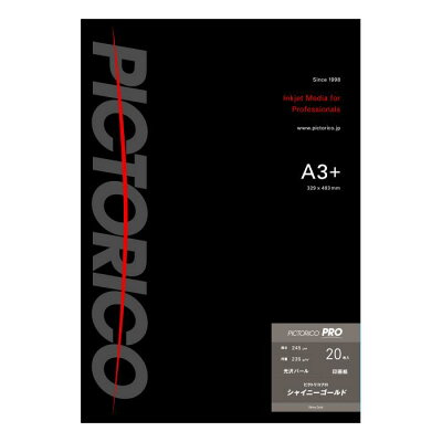 PICTORICO ピクトリコプロ・シャイニーゴールド A3+ PSG160-A3+/20